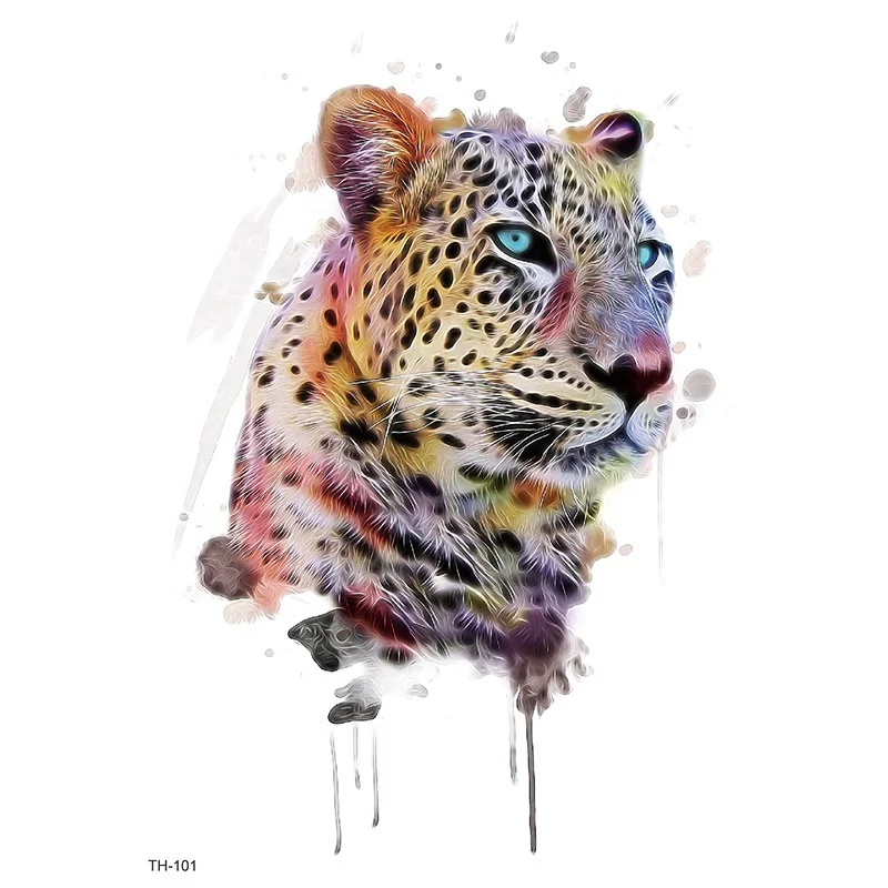 Alibaba.com: Lion Tiger Wolf Body Arm Tattoo Designs for Men, 3 animal ...