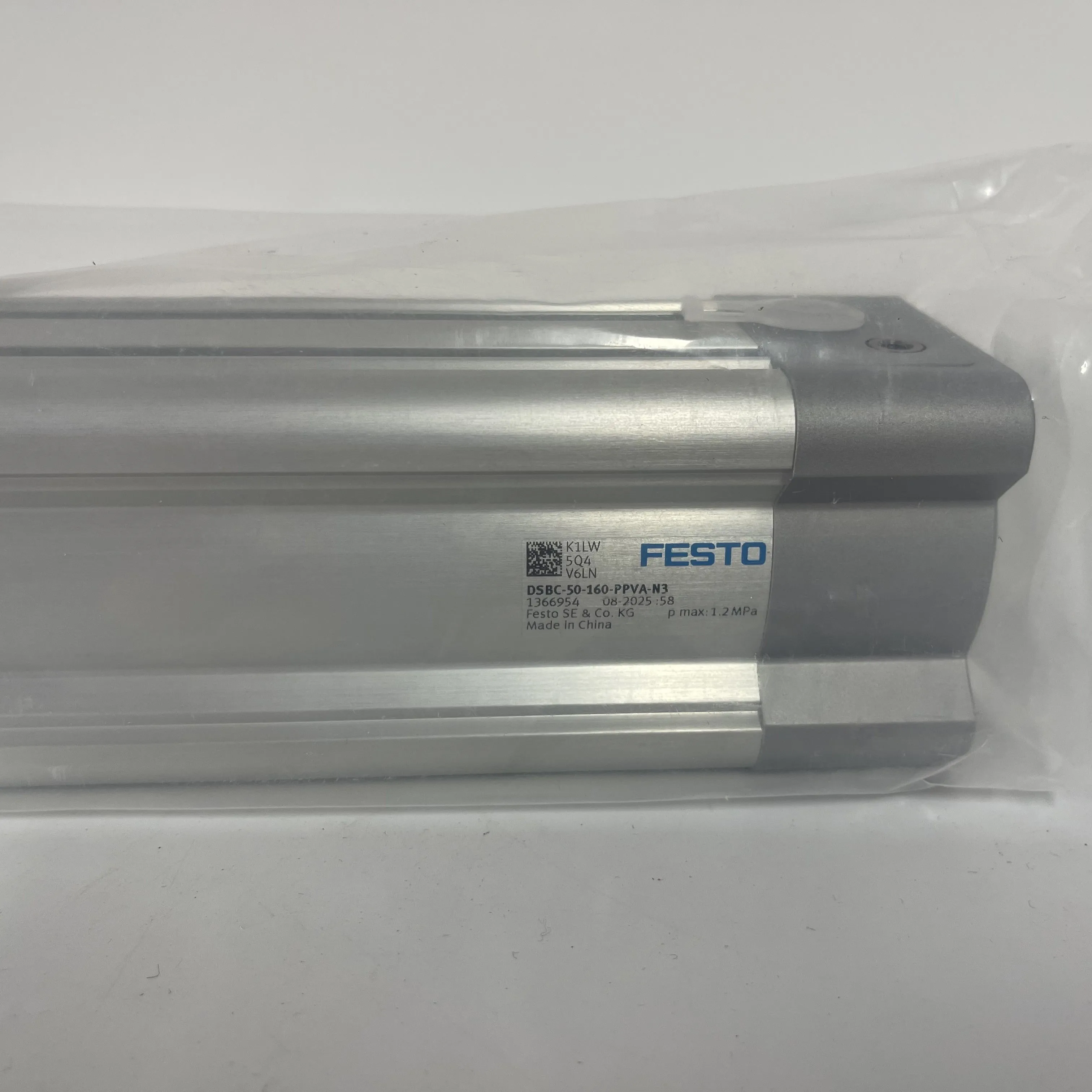 FESTO Pneumatic Cylinder DSBC-50-160-PPVA-N3 FESTO Pneumatic Cylinder DSBC-50-160-PPVA-N3