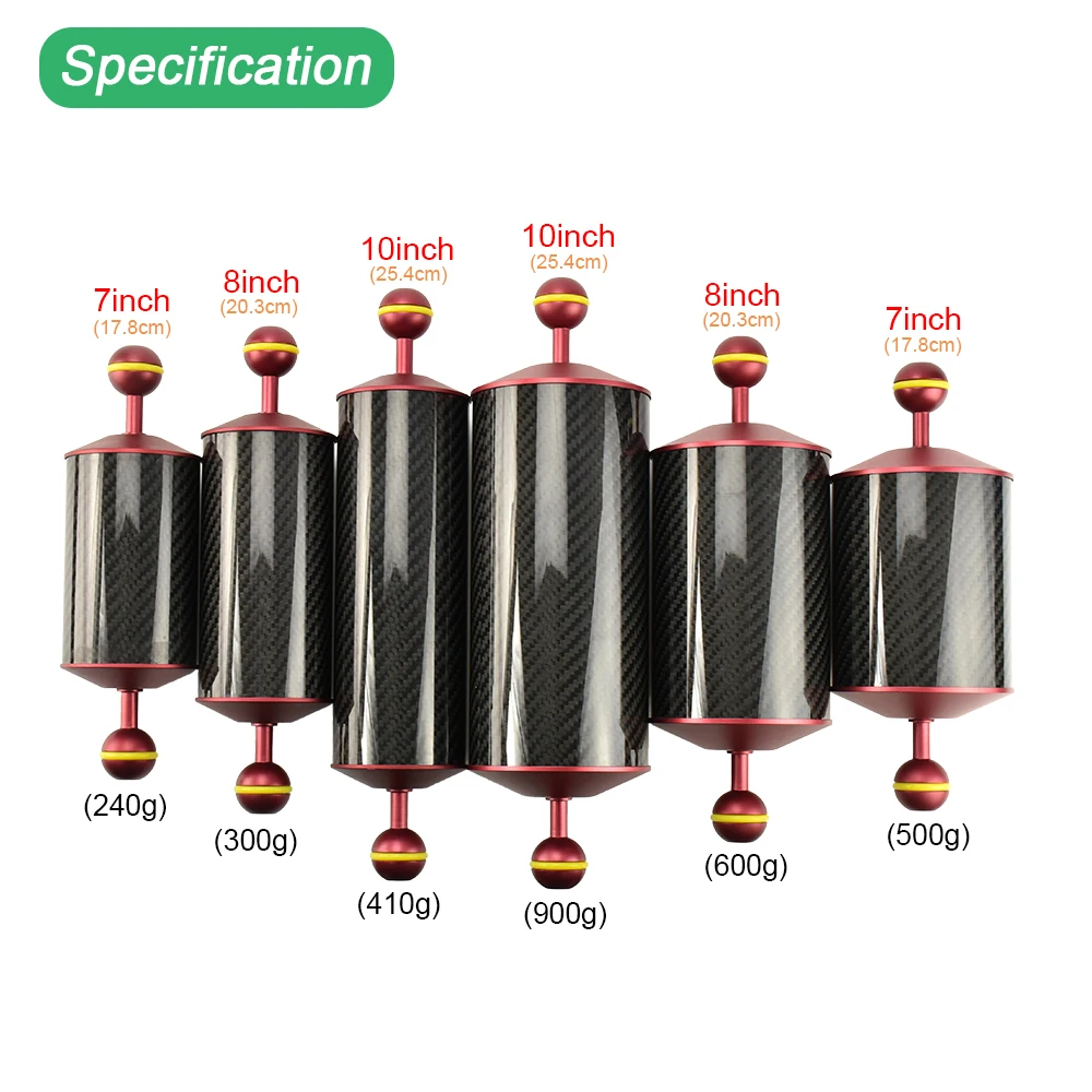 Seafrogs GA-10 D80mm * 8 дюймов плавающая рукоятка