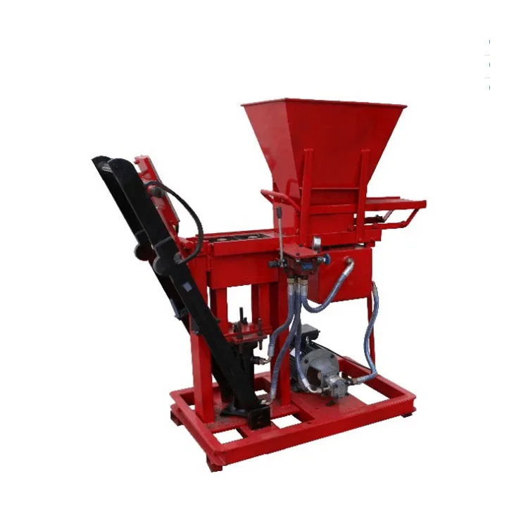 Manual Compressed Earth Soil Interlocking Brick Machine