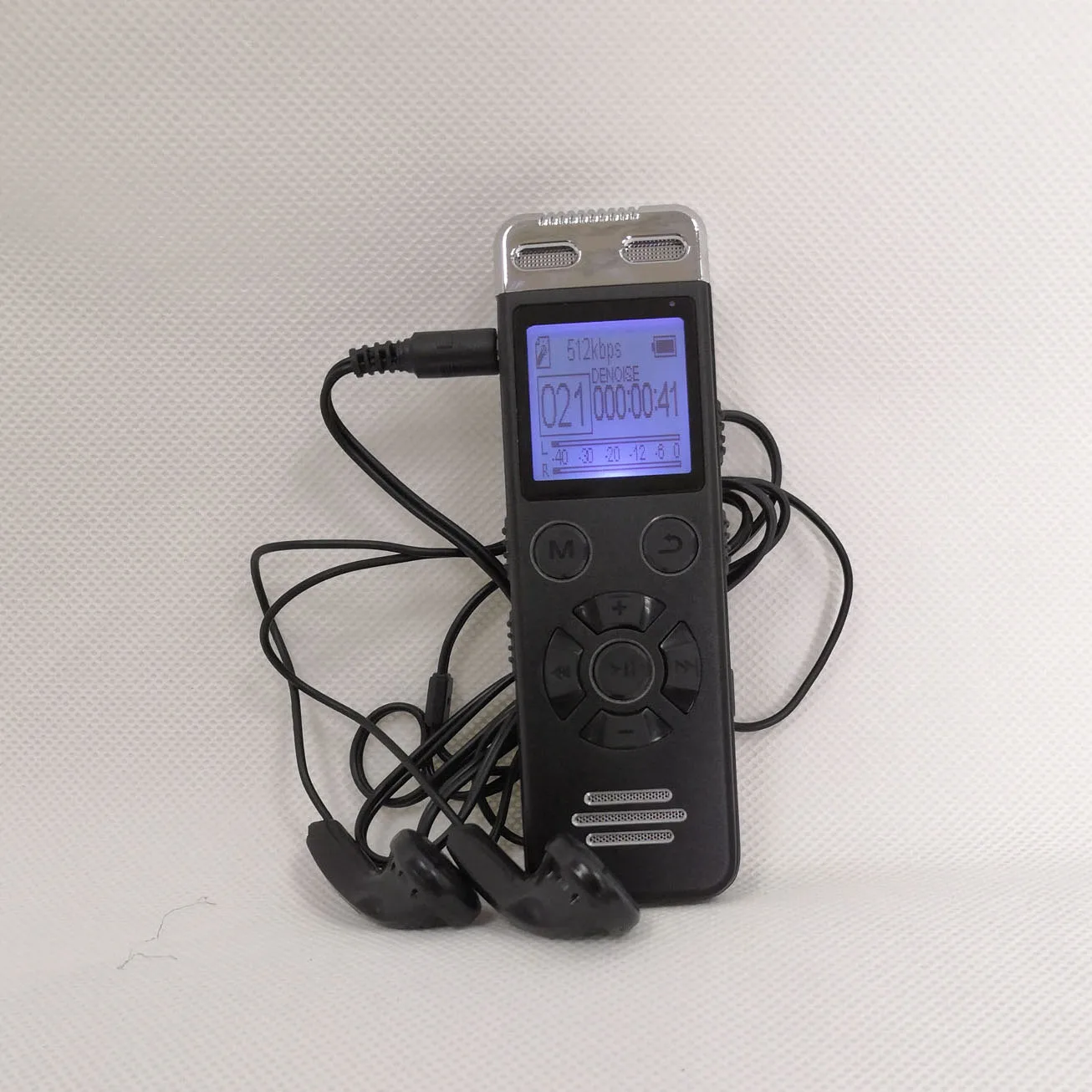 Aomago TF Memory Card Supported Loseless 1536kpbs PCM Recording Quality Audio Recorder for Students