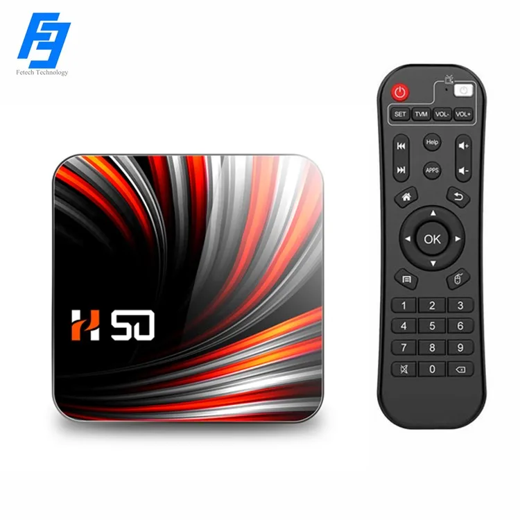 H50 Android 10.0 Smart TV Box - Fast Speed & Dual-Band Wifi