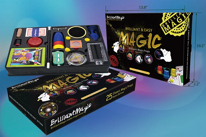 Brilliantmagic Deluxe Magic Set - 25 Classic Tricks DVD