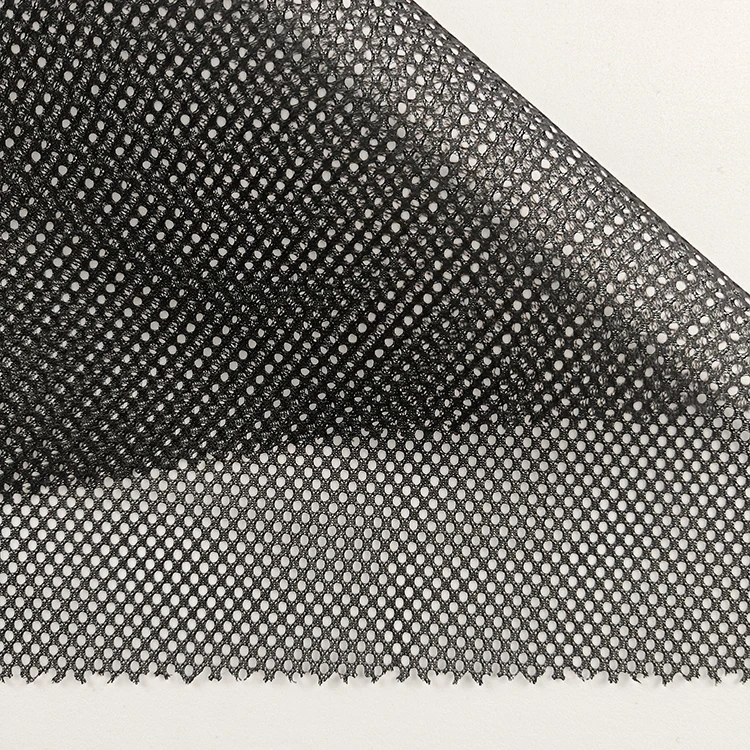 Heavy Duty Cloth Net Black Laundry Bag Mesh Fabric For Washing Machine