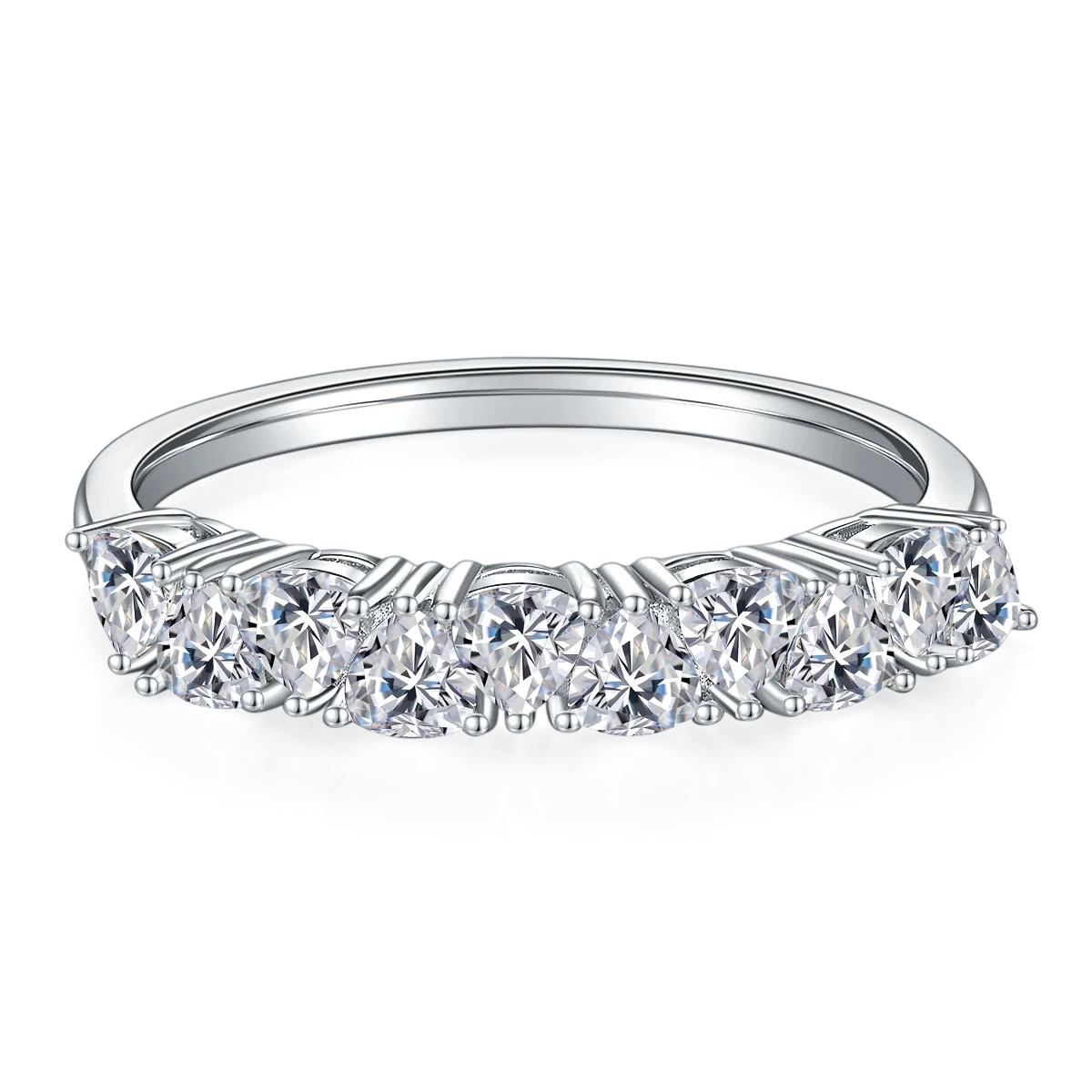 Trillion Cut wedding ring, wedding band, promise ring, gift for her, girl, girlfriend, for women, mother, mom, mum, for wife, S925 Moissanite Diamond ring, Valentine’s Day, Mother’s Day, Birthday, anniversary