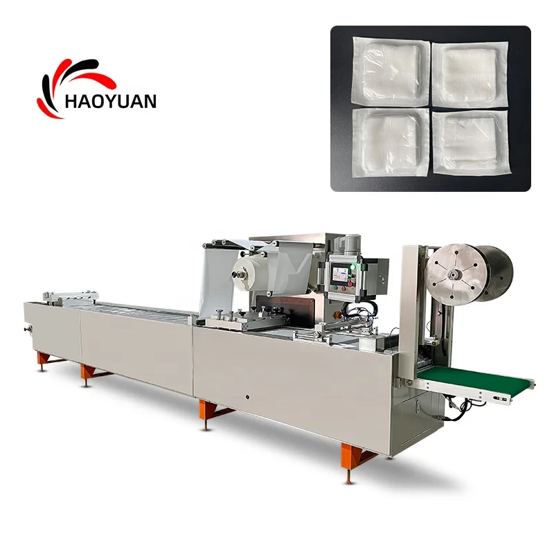 Haoyuan HY-420 Heißversiegelnde Blister-Verpackungsmaschine Thermobildende Blister-Verpackungsmaschine