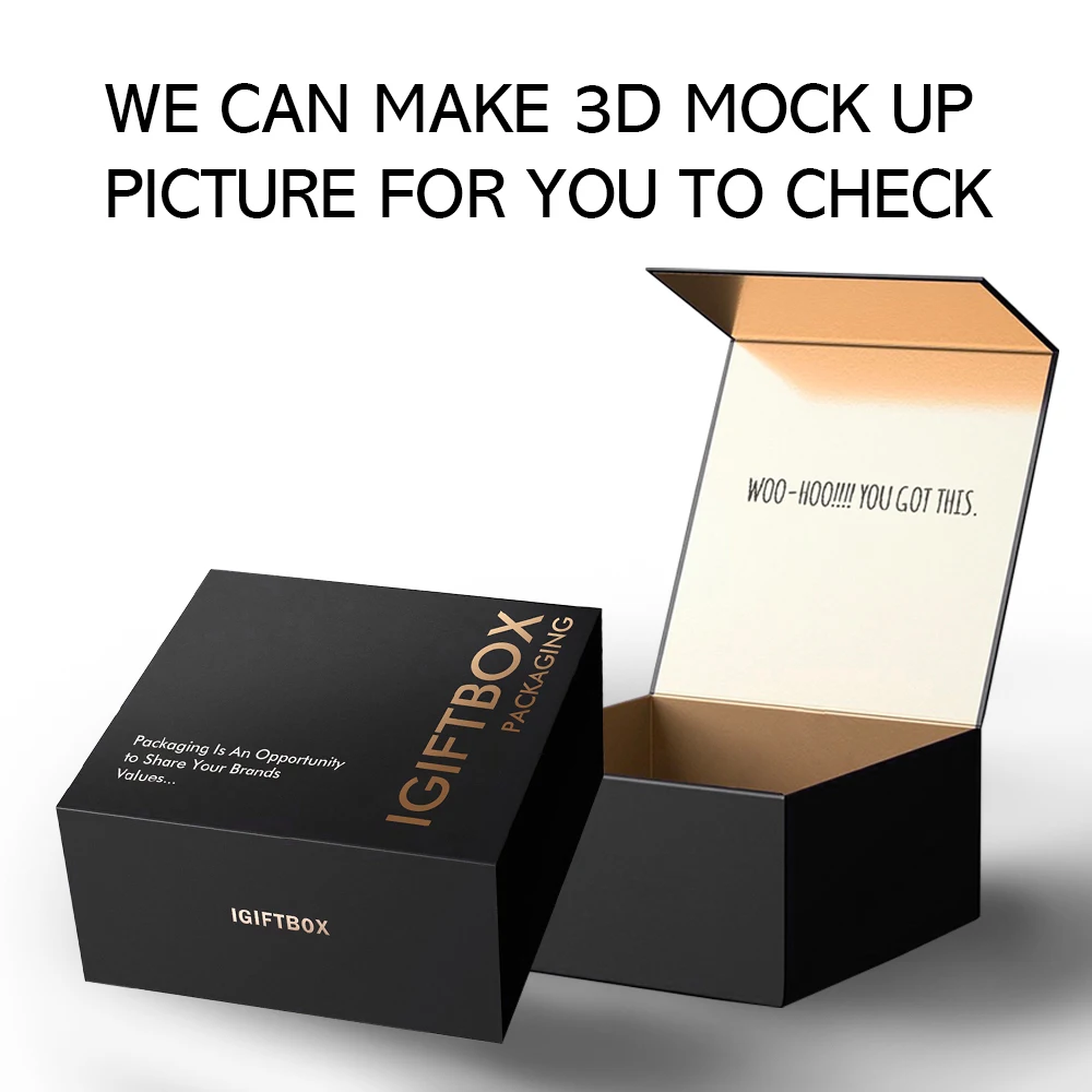 Luxury Custom Matt Paper Cardboard Packaging Magnetic Gift Box