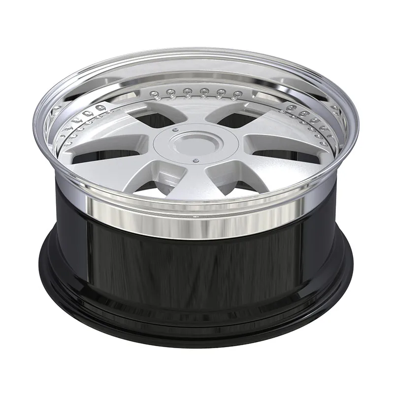 3 Piece Concave Custom Aluminum Alloy Forged Wheels 18 19 20 21 22 23 24 Inch 5x112 5x114.3 5x120 Rim Hub details