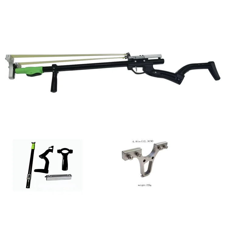 FIONDA LASER PROFESSIONALE RESINA POTENTE ELASTICI CACCIA SPORT PRECISIONE - Foto 3