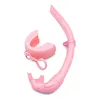 Pink breathing tube