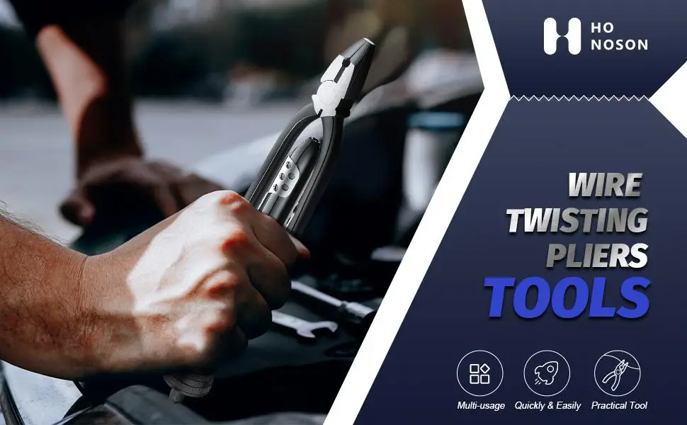 6" Aircraft Safety Wire Twisting Pliers Set Lock Twist Twister Tool