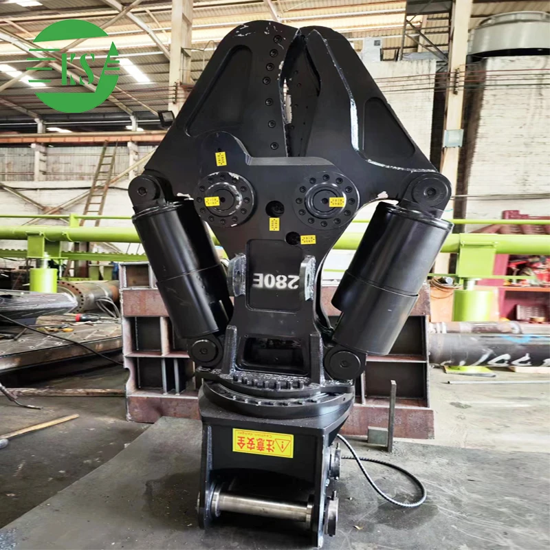 Guangdong Keshang Hydraulic Excavator Demolition Shear Concrete Crusher Shear Metal Scrap Shear for Sale manufacture