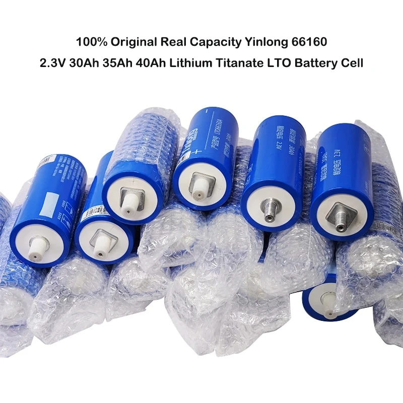 Original Real Capacity Lto Lithium Titanate Battery Lto66160k 2.3v 30ah