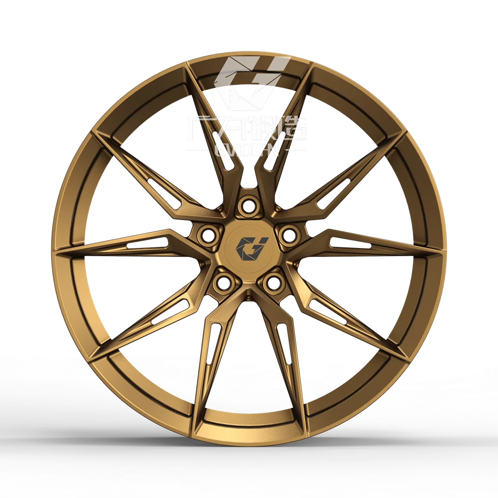 GVICHN DESIGN G36 split five spoke Car Parts Alloy Wheel Rim Aluminum T6061-T6 Forged Wheels Monoblock custom car wheels