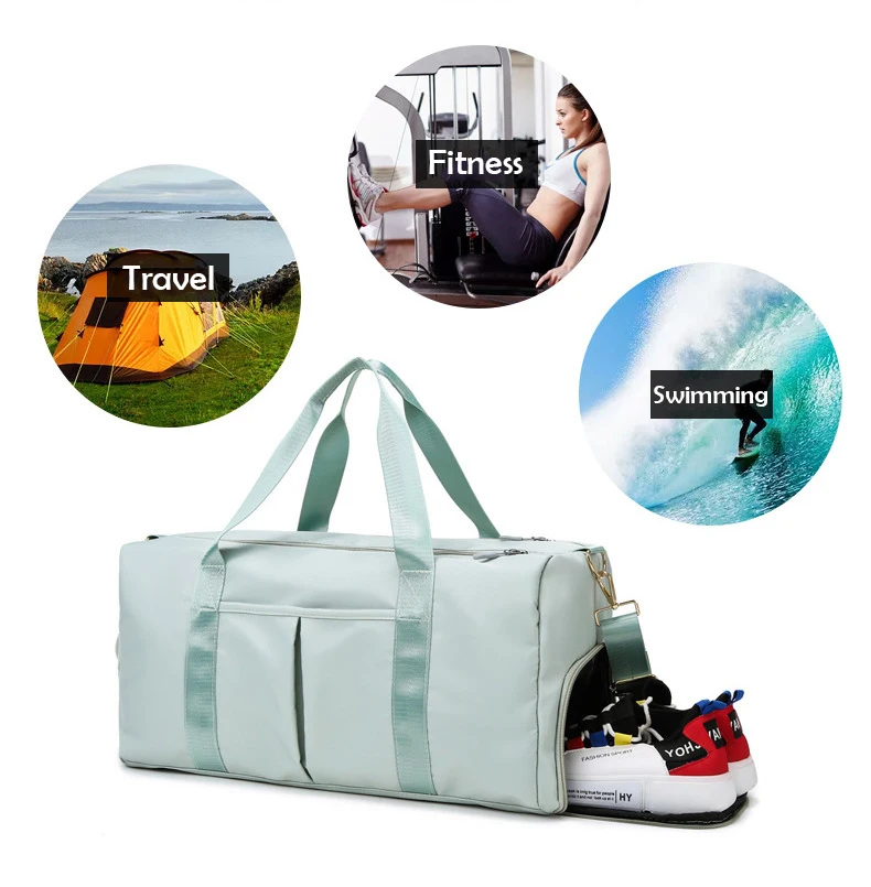 Wholesale Custom Large Capacity Travel Yoga Bag Swimming Waterproof Gym ...