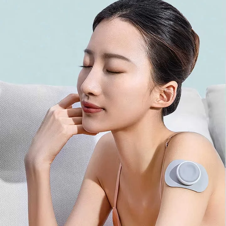 Mini Back Neck Rest Massage Pad Full Body TENS Unit Therapy Electronic Pulse Pain Relief Fitness Ems Muscle Stimulation Massager