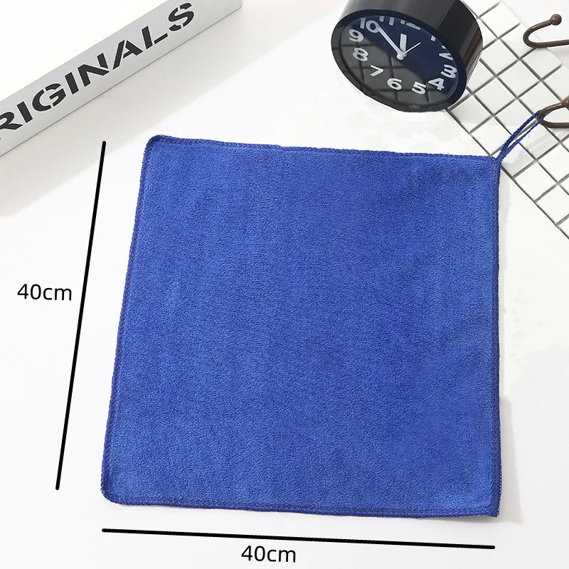 30*30cm Microfiber Cleaning Cloth Microfiber Cloth Car Kitchen Towels