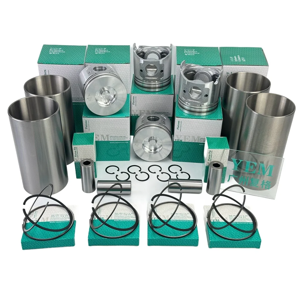 For Hino F20C F21C H06C H07C Cylinder Liner Kit Industrial Machinery Engine Parts
