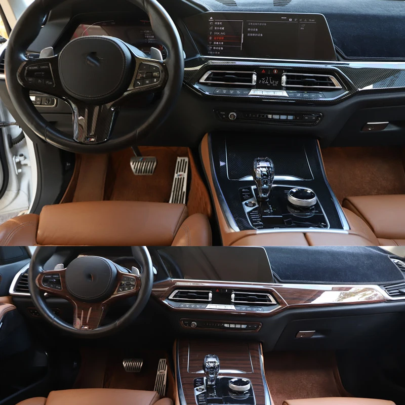 Upgrade Your BMW X5 G05 Interior with Carbon Fiber Accessories