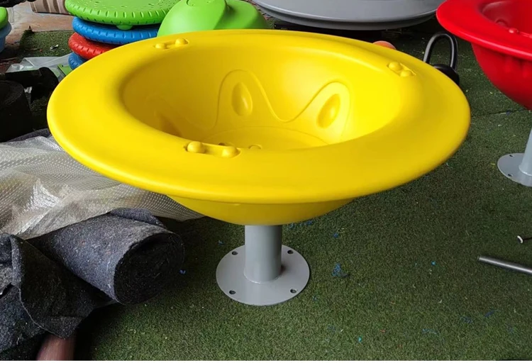 Children's Rotating Bowl Seat for Amusement Park Wholesale Entertainment Facility Children's Single Swivel Chair