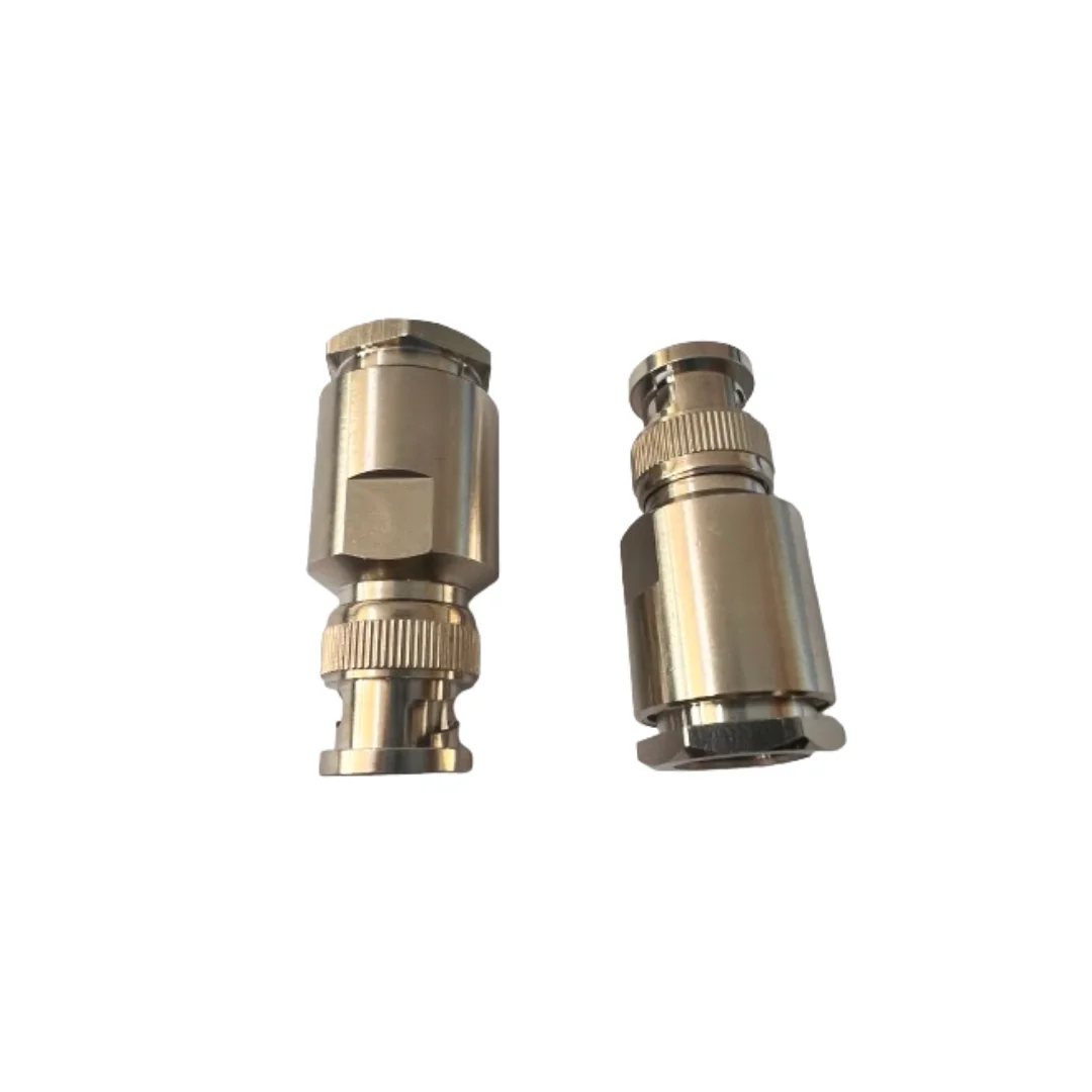 product top class bnc j7 coaxial connectors brass material male bnc connector-3