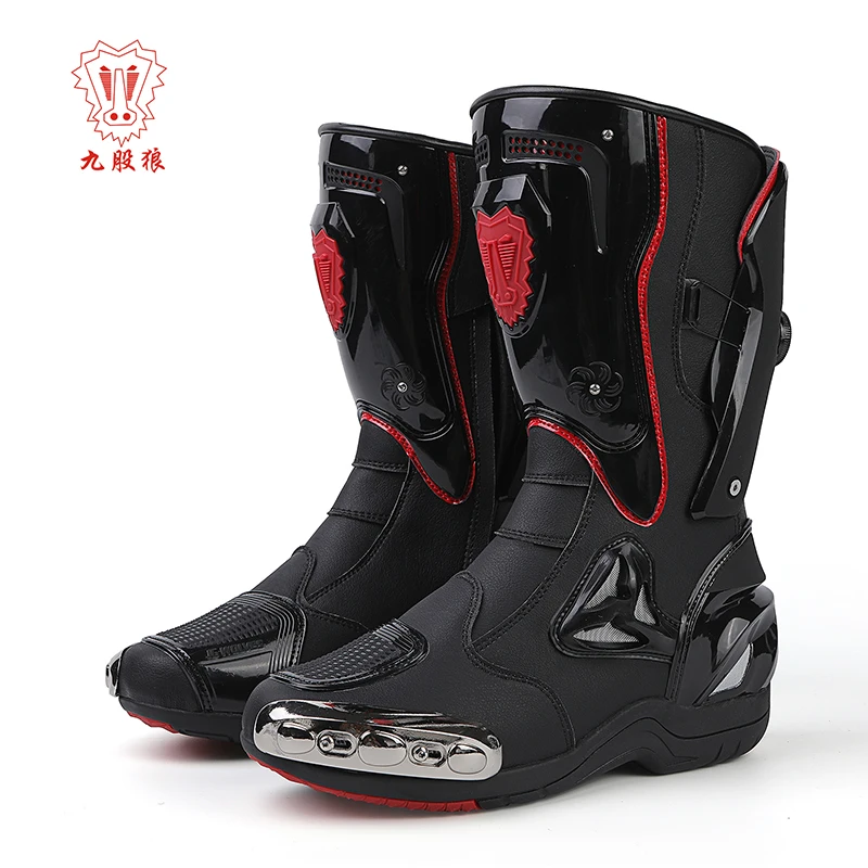Alibaba.com: Custom LOGO D111 Motorcycle Boots, Genuine  display picture 3