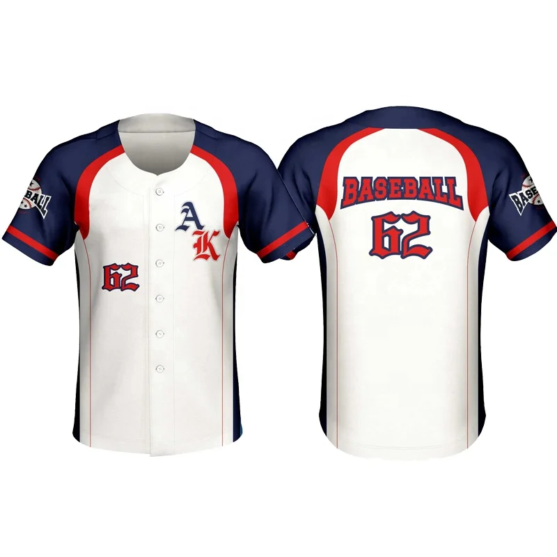 Source Chinese Manufacture Majestic Blank Baseball Jersey Custom Logo Quick  Dry High Quality Baseball Uniform Shirt on m.