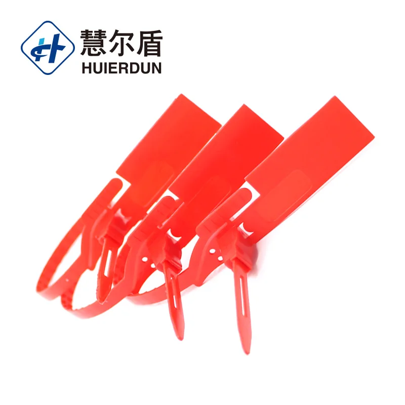 Hed Ps174 High Security Baggage Plastic Security Seals Barcode Logo