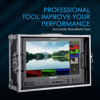 SEETEC ATEM156S-CO 15.6 Inch Portable Broadcast Monitor OEM Factory Wholesale with Logo Customization 3G-SDI Full HD detail image