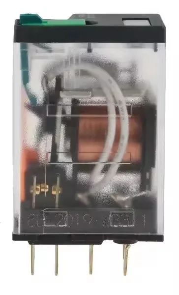 ManHua 12A Power Relay, 220VAC/24VAC/24VDC, Double Pole Double Throw, 14 Pins, Plug-in