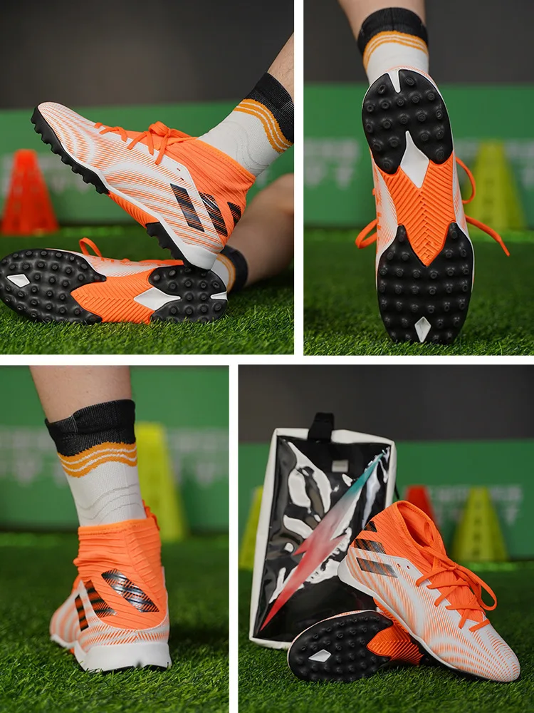 Highend Soccer Shoes Man Broken Nail Summer Messi Ballon D 'or Sports