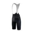pantaloncini da ciclismo con bretelle bianche