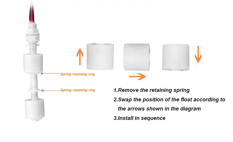 Anti-corrosion pp Float Switch Liquid Level