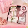 Tulip cup+spray fan+tulip towel