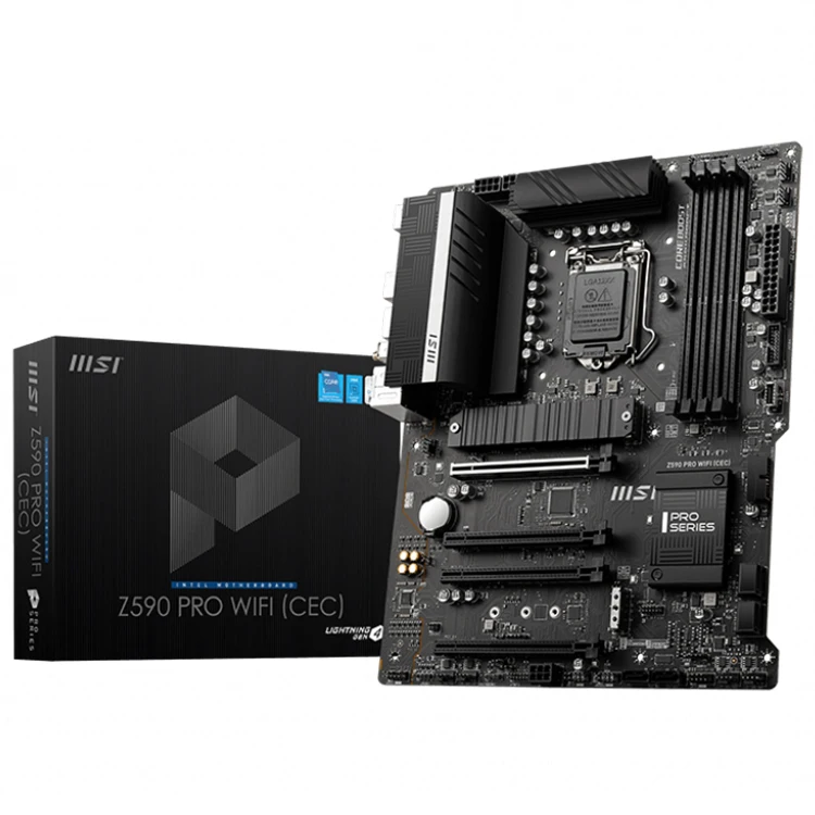 MSI MPG Z590 PRO WIFI CEC Used LGA1200 Gaming Motherboard for