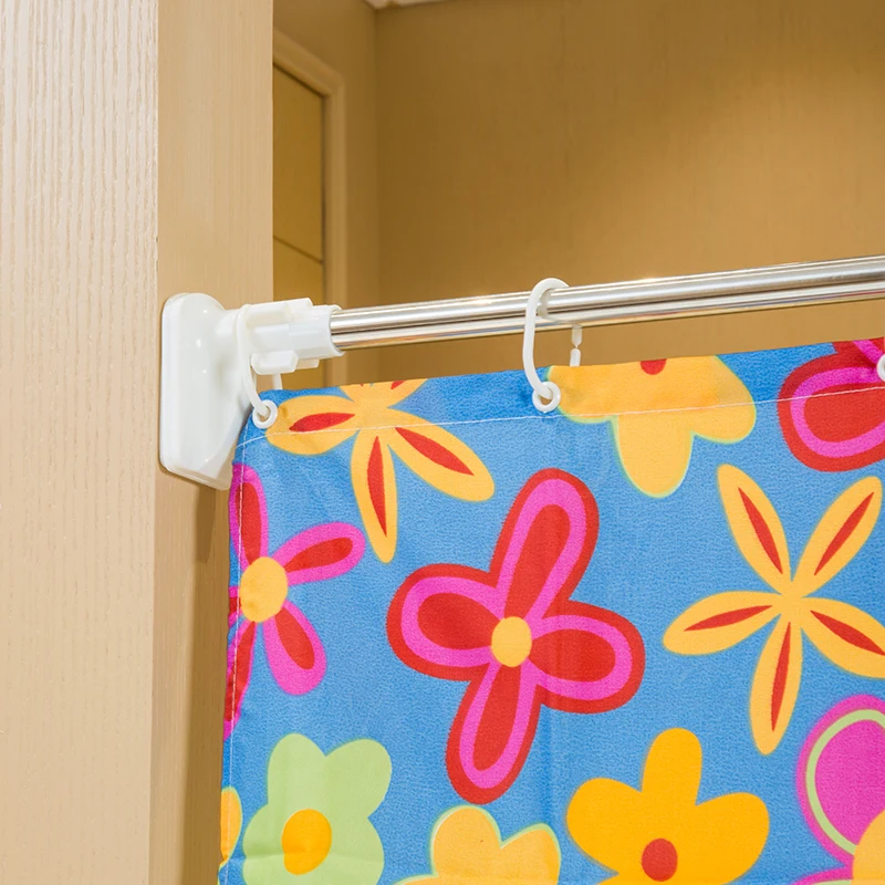 New Arrival Shower Curtain Rods Universal Shower Curtain Rod Holder