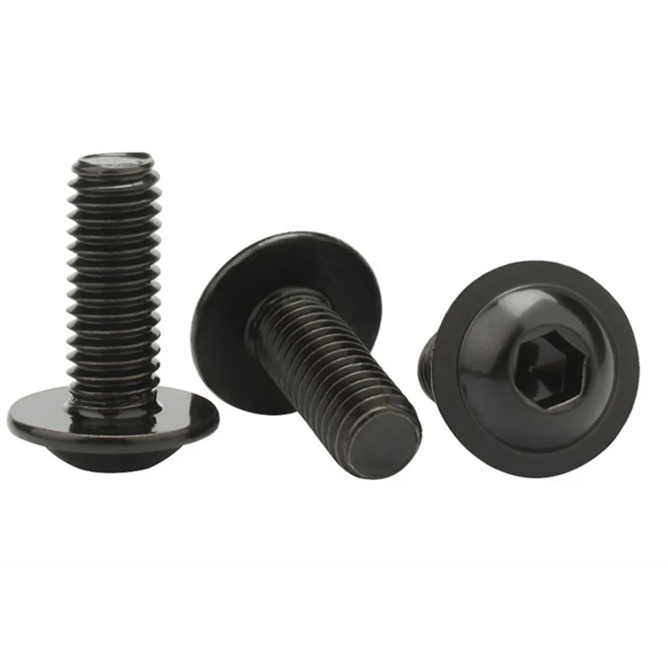 Tornillos Cabeza TORX De Acero Inoxidable A2 Negro Mate - Medidas M4, M5, M6, Según Norma ISO 7380