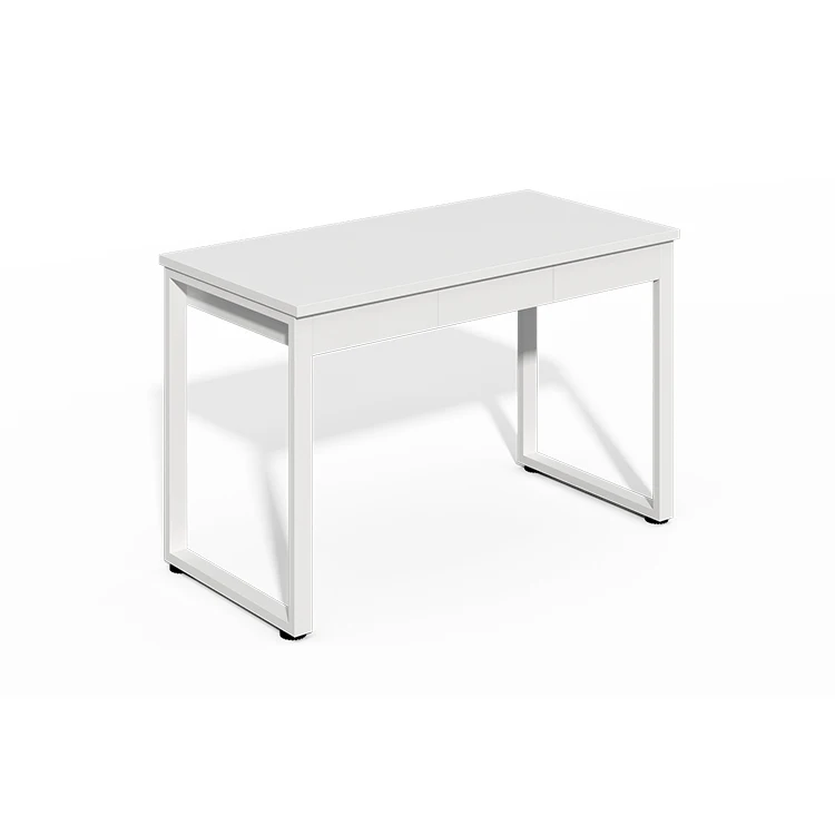 Modern Computer Desk Home Office Desk Wood White Desk