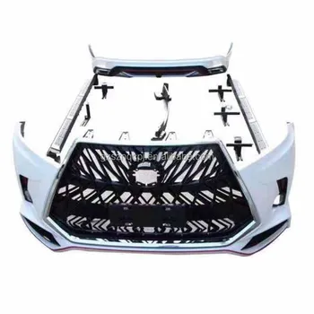 Body kit for toyota 2015-2020 Highlander to LX570 Modification bumper grille lip diffuser Automotive Exterior Car Accessories