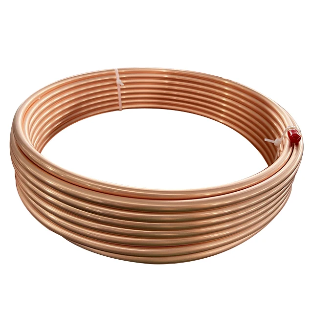 High Quality Wholesale 1/2 50m Copper Pipe Pancake Coil