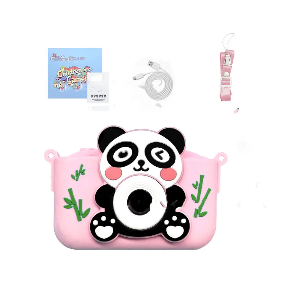 New Arrival Cartoon Kids Digital Camera Mini Fun Style HD Dual Lens Photography Toy Gift Children Daily Use