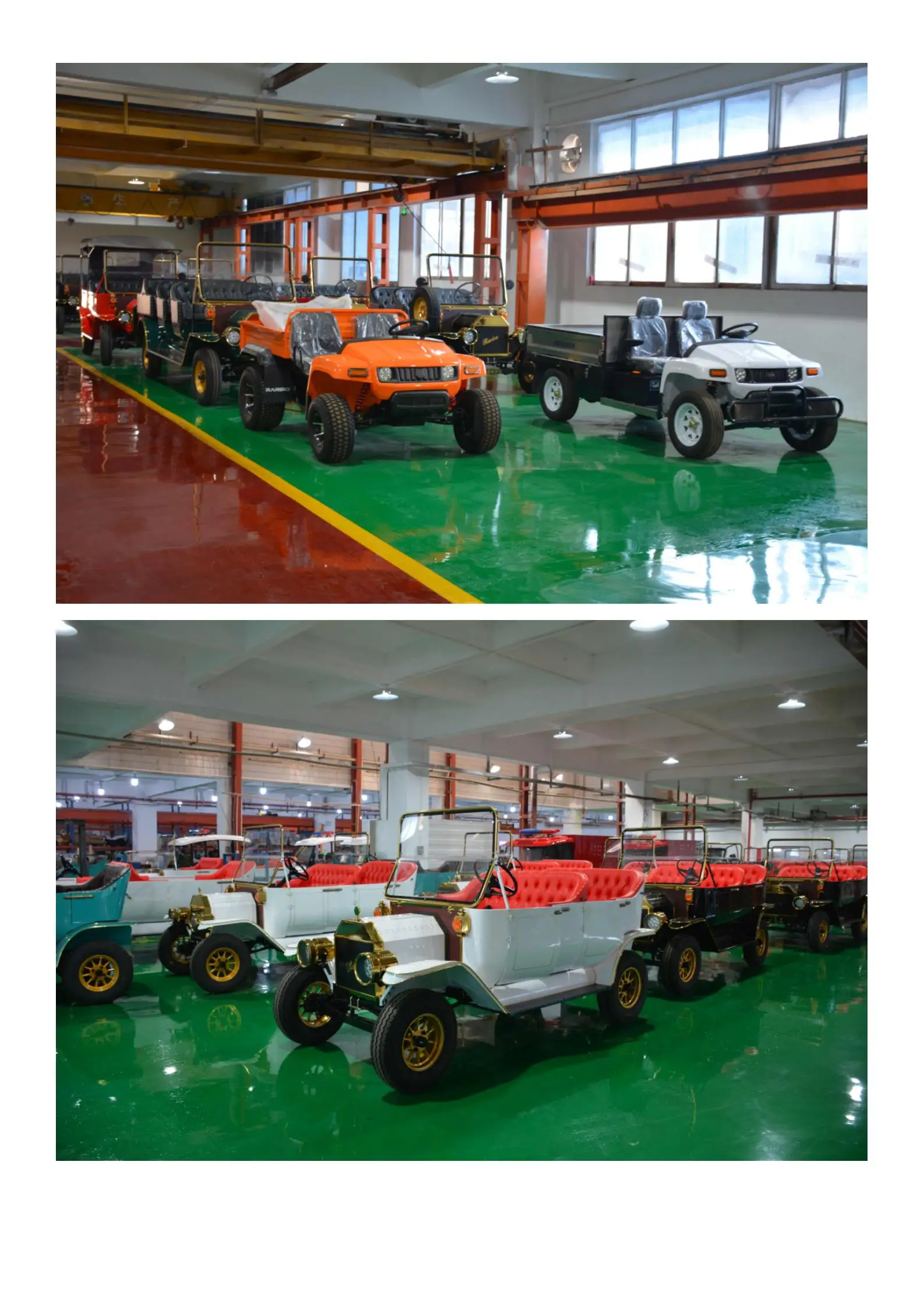 Electric Retro Vintage Classic Car Model T 5 Seats VINTAGE Style Electric Golf Cart for Sightseeing & Car Travel