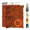 Leopard Print Courier Bag