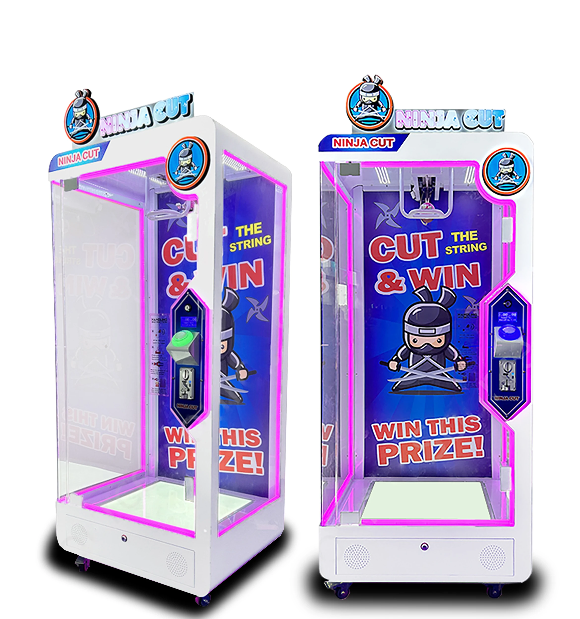 Pink Date Cut Prize Coin Amusement Arcade Game Machine Fashion Style Vending Machine Big Toy Cutting Claw Game for Sale