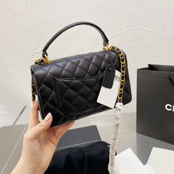 Customized ladies chains crossbody shoulder bag famous brand luxury purses and handbags for women