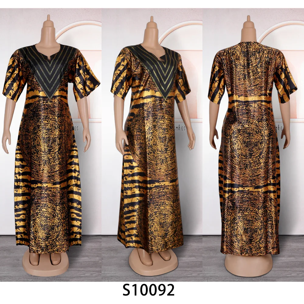 High Quality African Loose Robe Rhinestone Dashiki Plus Size African Dashiki Dress Abaya High Quality African Loose Robe Rhinestone Dashiki Plus Size African Dashiki Dress Abaya