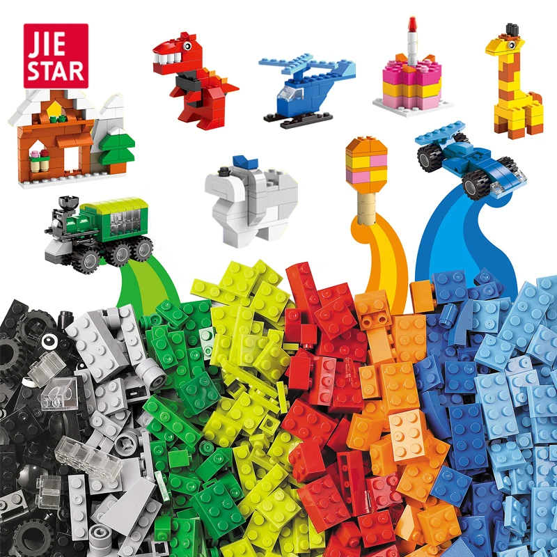 Jiestar Classic Large Creative Brick Bulk Building Block Set Generic