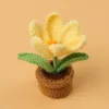 crochet tulip 6