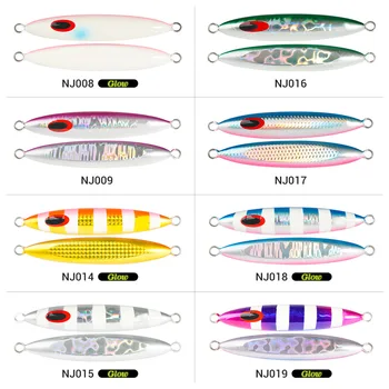 CHEERY Jigging Pro Metal Jigging Lures Isca Luminous 160-440g Slow Fall Deep Sea Boat Lures Fish for Tuna – Metal Jig – view 3