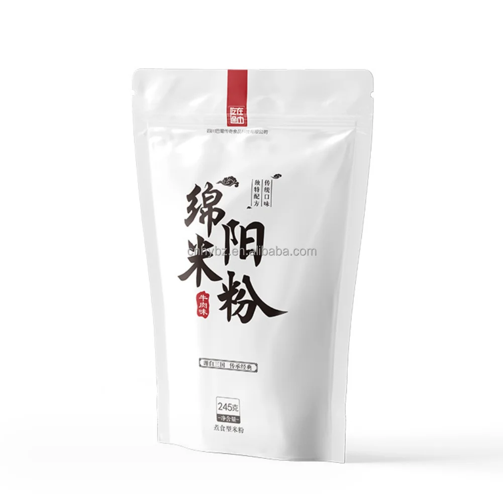 Laminated Composite Food Selfstanding Packaging For Rice Noodles Bean Vermicelli Instant